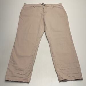 BUFFALO Women’s 14 Dusty Pink Mid Rise Stretch Skinny Ankle Pant